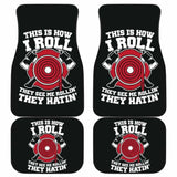 Firefighter Front And Back Car Mats Set Of 4 101211 - YourCarButBetter