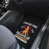 Firefighter Front And Back Car Mats Set Of 4 101211 - YourCarButBetter