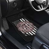 Firefighter Front And Back Car Mats Set Of 4 101211 - YourCarButBetter