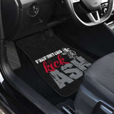 Firefighter Kick Ash Front And Back Car Mats Set Of 4 101211 - YourCarButBetter