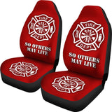 Firefighter So Others May Live Car Seat Covers 101819 - YourCarButBetter