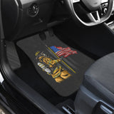 First Responders Firefighter Patriotic Car Floor Mats 212304 - YourCarButBetter