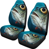 Fish And Hook Car Seat Covers 182417 - YourCarButBetter