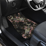 Fish Bones Cherry Blossom Pattern Fishing Car Floor Mats 182417 - YourCarButBetter