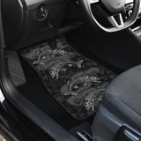 Fish Bones Pattern Fishing Car Floor Mats 182417 - YourCarButBetter