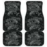 Fish Bones Pattern Fishing Car Floor Mats 182417 - YourCarButBetter