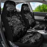 Fish Bones Pattern Fishing Car Seat Covers 182417 - YourCarButBetter