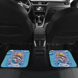 Fishing Car Mats Born To Fish Force To Work Car Decor 182417 - YourCarButBetter