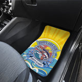 Fishing Car Mats Born To Fish Force To Work Car Decor 182417 - YourCarButBetter