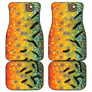 Fishing Car Mats Brook Trout Fish Skin Pattern Car Decor 182417 - YourCarButBetter