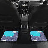 Fishing Car Mats Hooked On Fishing Japanese Graphic Style Car Decor 182417 - YourCarButBetter