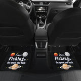 Fishing Car Mats I Love Fishing To The Space And Back Car Decor 182417 - YourCarButBetter