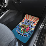 Fishing Car Mats I Quit My Job To Go Fishing Car Decor 182417 - YourCarButBetter