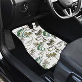 Fishing Car Mats Largemouth Bass Fish Pattern Hawaii Style Car Decor 182417 - YourCarButBetter