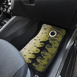 Fishing Car Mats Largemouth Bass Fish Skin Pattern Car Decor 182417 - YourCarButBetter