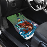 Fishing Car Mats Master Baiter Graphic Art Car Decor 182417 - YourCarButBetter