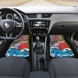 Fishing Car Mats Rainbow Trout Slayer Japanese Style Car Decor 182417 - YourCarButBetter