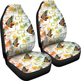 Fishing Car Seat Covers Brook Trout Pattern Hawaii Style 182417 - YourCarButBetter