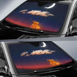 Fishing Gold Fish Car Sun Shade 172609 - YourCarButBetter