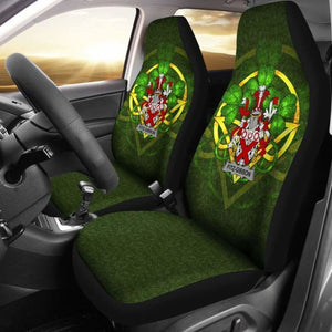 Fitz-Gibbon Ireland Car Seat Cover Celtic Shamrock (Set Of Two) 154230 - YourCarButBetter