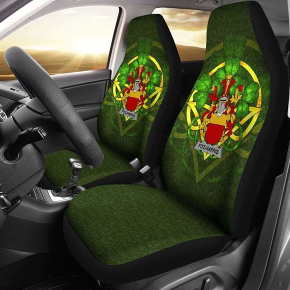 Fitz-Harris Ireland Car Seat Cover Celtic Shamrock (Set Of Two) 154230 - YourCarButBetter