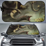 Five Headed Dragon Art Sun Shade amazing best gift ideas 172609 - YourCarButBetter