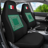 Flag Of Mexico Bandana Car Seat Covers 174510 - YourCarButBetter