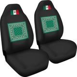 Flag Of Mexico Bandana Car Seat Covers 174510 - YourCarButBetter