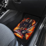 Flaming Guitar Skull Car Mats 103131 - YourCarButBetter