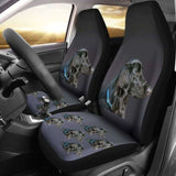 Flat Coat Retriever Car Seat Covers 115106 - YourCarButBetter