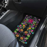 Floral Beadwork Car Floor Mats 153908 - YourCarButBetter