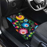 Floral Car Floor Mats 153908 - YourCarButBetter