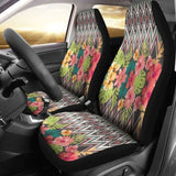 Floral Car Seat Covers 153908 - YourCarButBetter