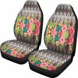 Floral Car Seat Covers 153908 - YourCarButBetter