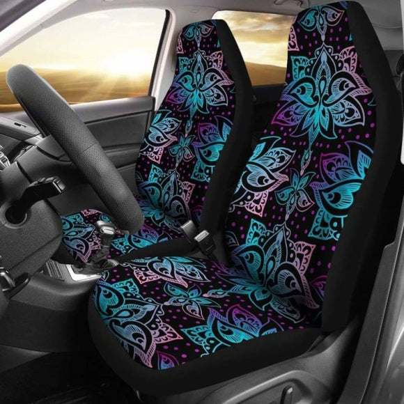 Floral Decor Car Seat Covers 153908 - YourCarButBetter