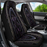 Floral Fractal Car Seat Covers 153908 - YourCarButBetter