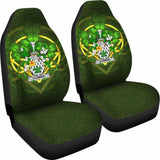 Flower Ireland Car Seat Cover Celtic Shamrock (Set Of Two) 154230 - YourCarButBetter