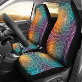 Flower Of Life Mandala Car Seat Covers 093223 - YourCarButBetter
