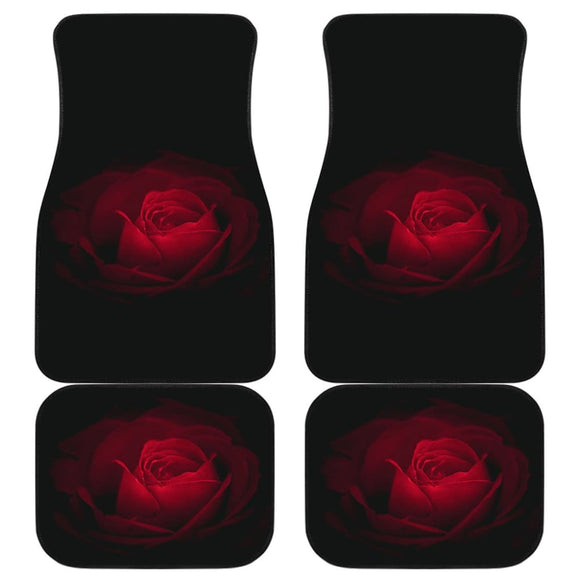Flower Roses Car Floor Mats 210902 - YourCarButBetter