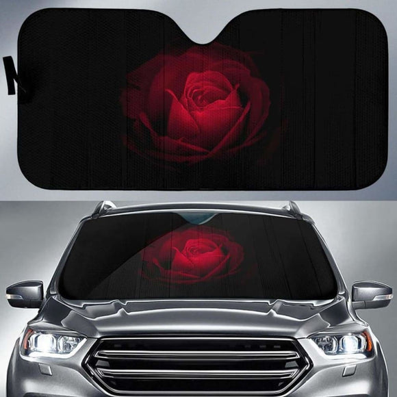 Flower Roses Car Sun Shade 172609 - YourCarButBetter