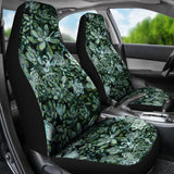 Flowers Succulent Car Seat Covers 212601 - YourCarButBetter