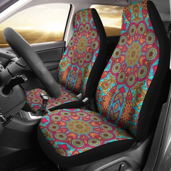Flying Fish Mandala Car Seat Covers 105905 - YourCarButBetter