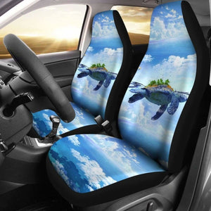 Flying Turtle In The Sky Turtle Car Seat Covers Best 091114 - YourCarButBetter