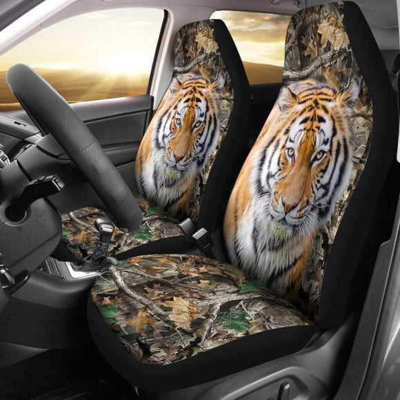 Forest Amazing Tiger Car Seat Covers 211403 - YourCarButBetter