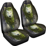 Forest the Wolf Car Seat Covers 212602 - YourCarButBetter