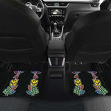 Four Directions Floral Car Floor Mats 153908 - YourCarButBetter