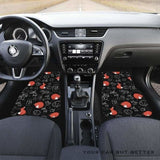 Fox Sleeping Fox Pattern Front And Back Car Mats 200217 - YourCarButBetter