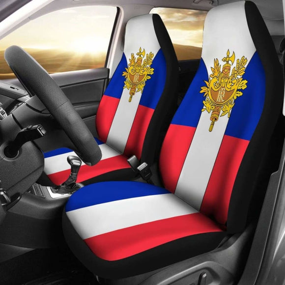 France Coat Of Arms Car Seat Cover Amazing 105905 - YourCarButBetter