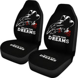 Freddy Krueger Follow Your Dreams Black Car Seat Covers 212903 - YourCarButBetter