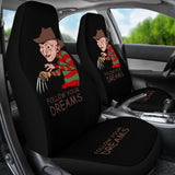 Freddy Krueger Follow Your Dreams Car Seat Covers 212903 - YourCarButBetter